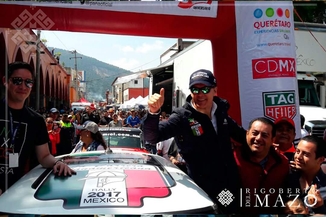 <a href="/AdrianF007/">Adrian Fernandez</a> esperamos que tu visita a #Temascalcingo sea agradable en esta edición No. 30 de la #CarreraPanamericana #LaTierraQueNosUne