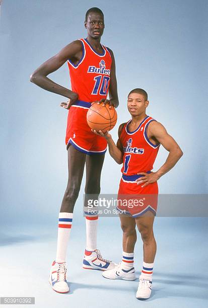 Happy Birthday to Manute Bol(left), who would have turned 55 today! 