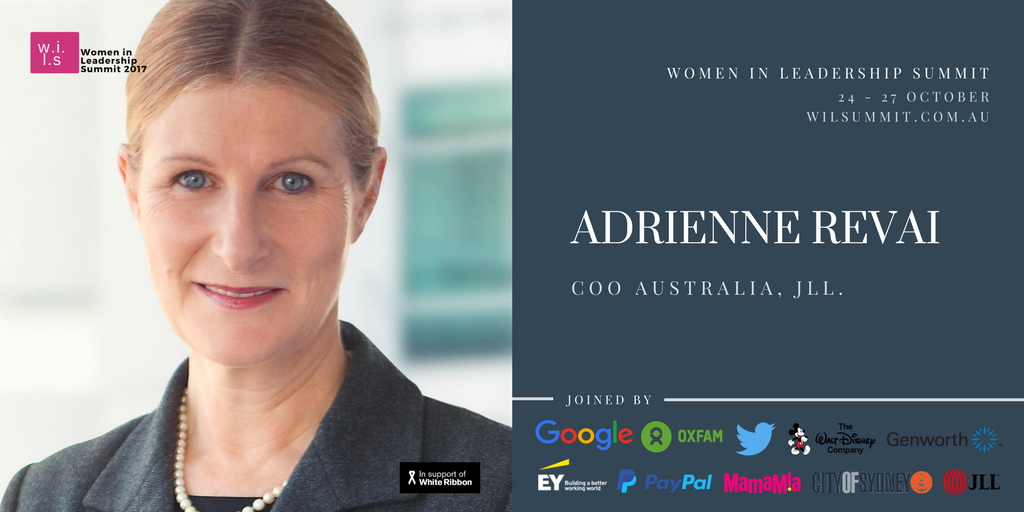 JLLAustralia's tweet image. How can male champions of change have the most impact? JLL&apos;s @AdrienneRevai to explore on @WILSummitSyd panel: 
wilsummit.com.au