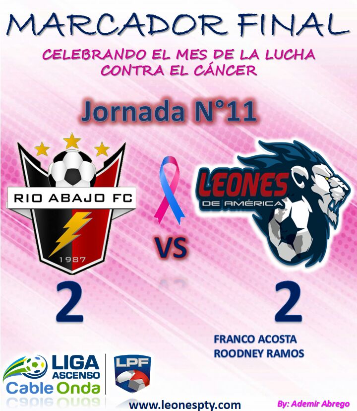 Empate!
Asi quedamos en la jordana 11.