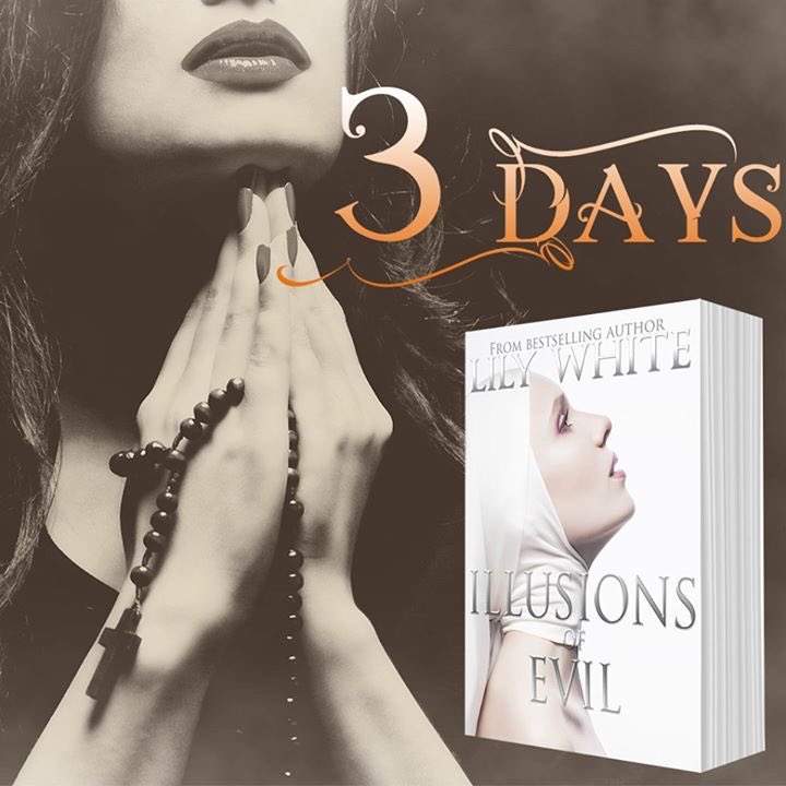 MidnightCozyBC's tweet photo. #3DaysUntil #IllusionsOfEvil
#Release 10/18 @LilyWhiteBooks 
#DarkRomance #Erotic #Thriller https://t.co/OPdfEwOsQe