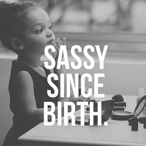 Sass since birth 💋 have a great Sunday night sassy rebels! See you in the morning #sassygirl #sassylips #sassyquote #sassyrebel #sassysunday