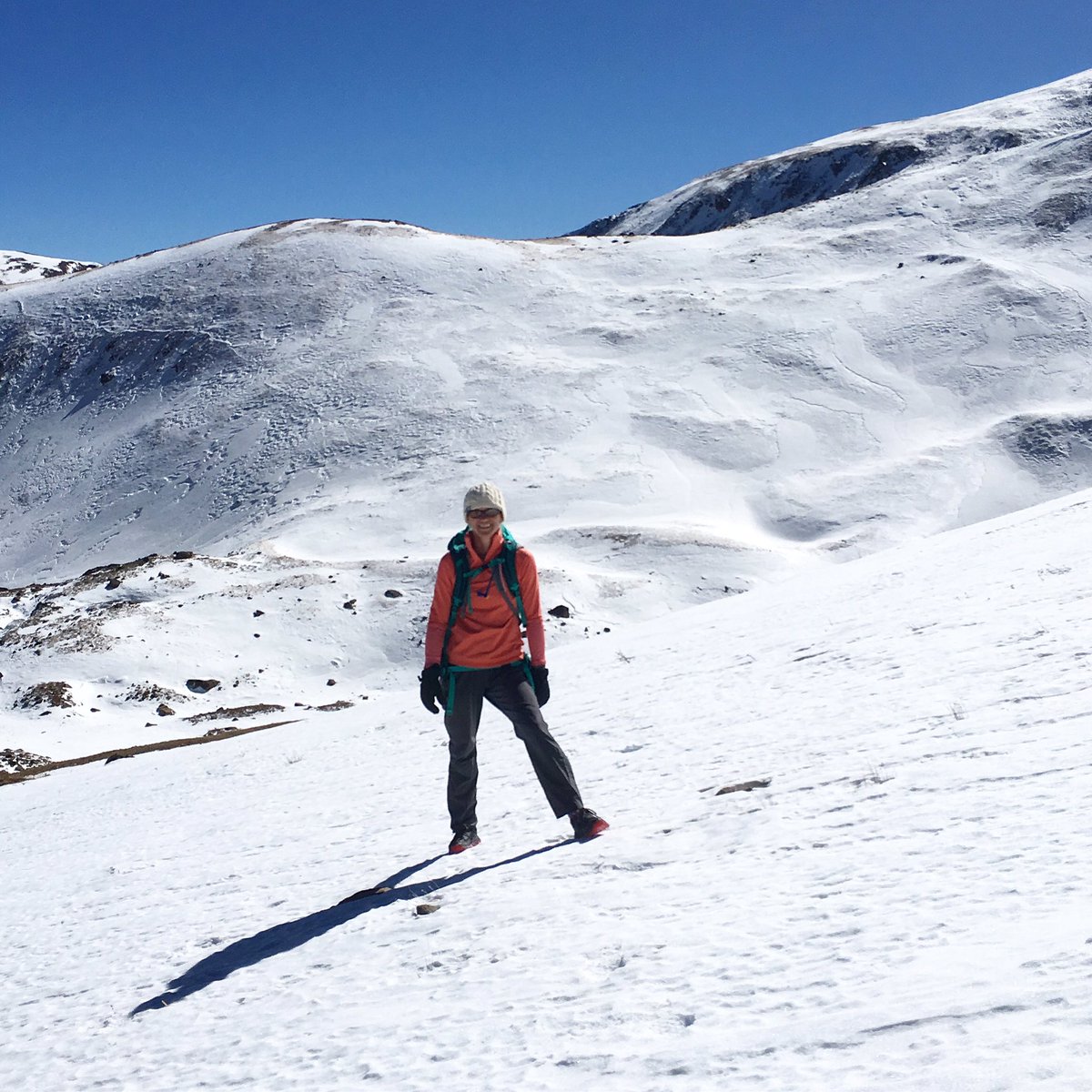 Beautiful hike today along the Continental Divide. Love #Colorado #hike #mountains