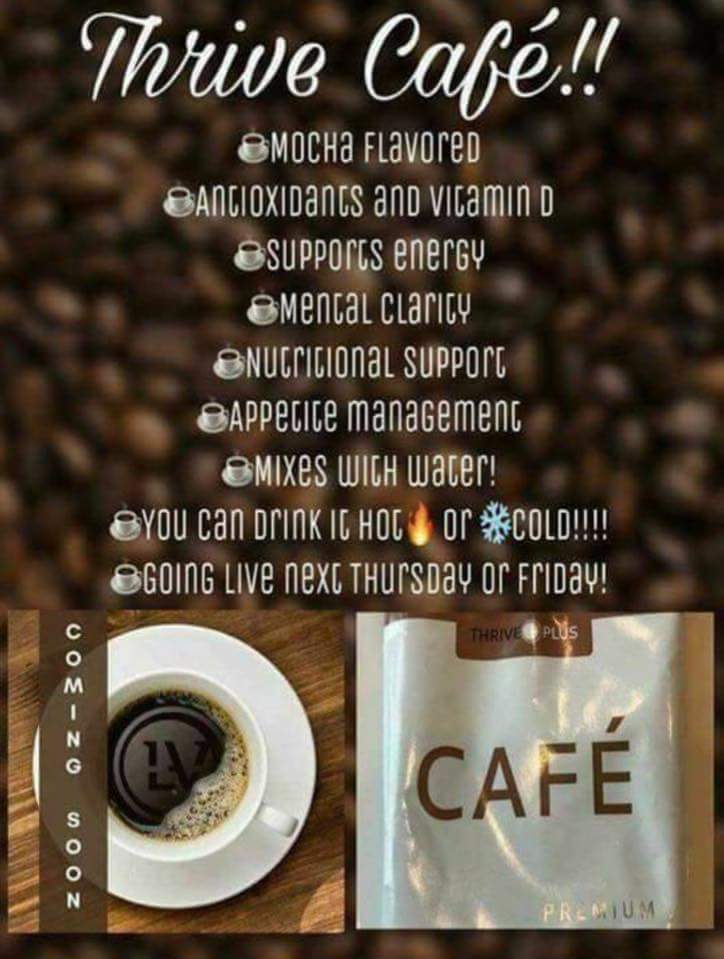 Premium Nutrition in a coffee drink. Get ready..... available this week!
Get yourself a free account!
JAMIEROBERTS323.LE-VEL.COM