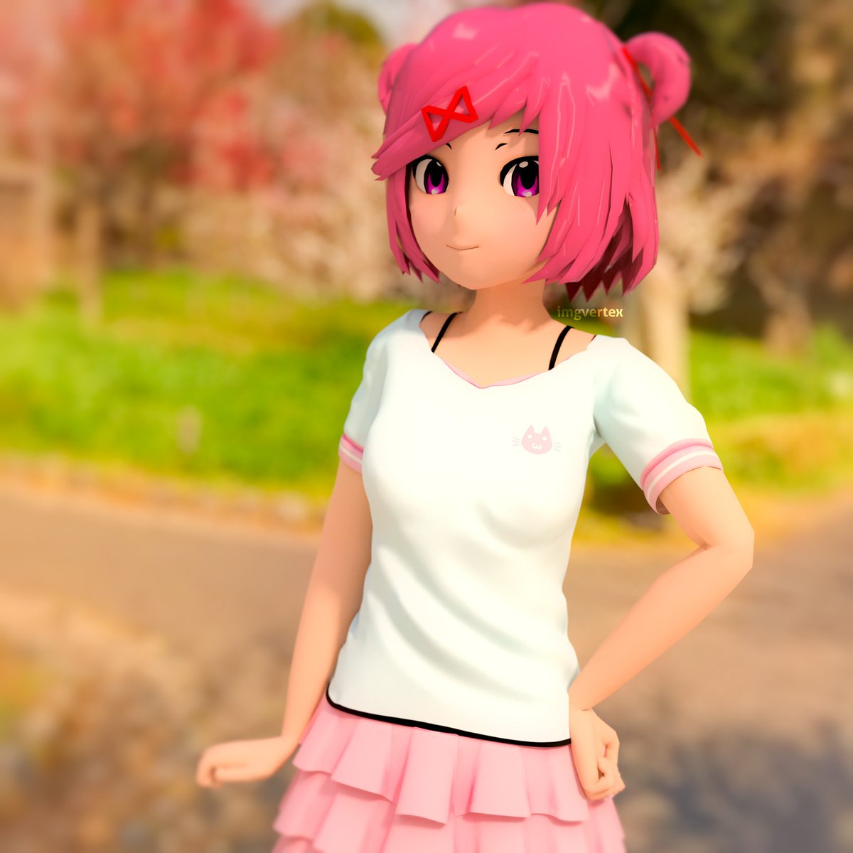 Natsuki Alt 3 - Doki Doki Literature Club Minecraft Skin