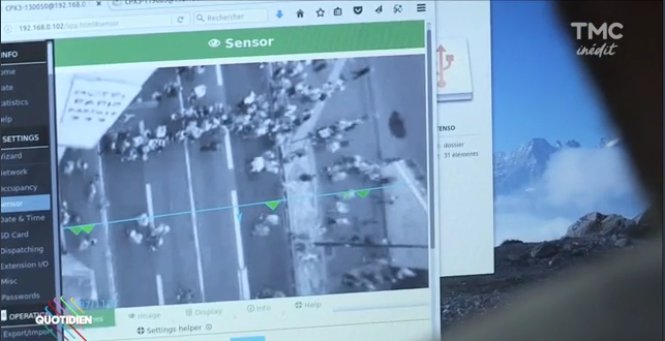 <a href="/EURECAM/">EURECAM</a> on French TV <a href="/TMCtv/">TMC</a> ! Our #peoplecounting technology can be used too for demonstrations ! The real number with <a href="/enlOccurrence/">Occurrence</a> !
