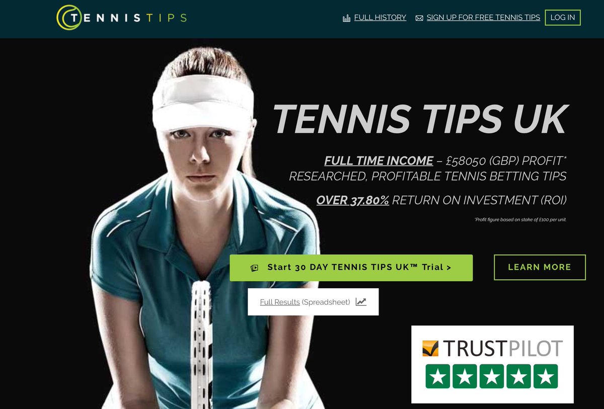 TennisTipsUK's tweet image. New subscribers can try Tennis Tips UK with a trial period - no commitment to continue if the service isn’t for you: tennis-tips.co.uk/register/stand…