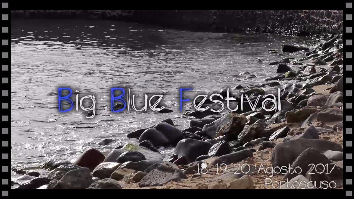 bbluefestival's tweet photo. Presto online... il video ufficiale del #bigbluefestival seconda edizione #bbf17 Seguiteci!!! https://t.co/aDpKKpsBK7
