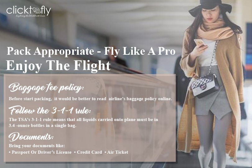 ClickToFlyUK's tweet photo. #PackAppropriate - #FlyLikeAPro - #EnjoyTheFlight
#ClickToFly 
https://t.co/mR57qrobiU, Call: 0208 004 1444
• WhatsApp: +44 7424 486957 https://t.co/Vz2lABp09I