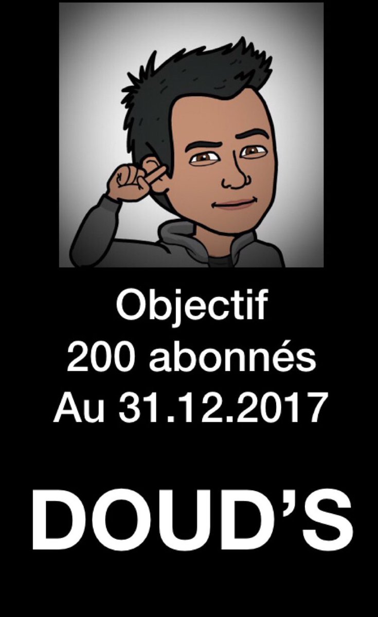 CQDDemontre's tweet photo. Aidez moi à atteindre mon objectif 😊 
Je vois le rendrai 😊👍🏽
https://t.co/jMncy5rnXL
#youtubechallenge #suisse #sketch #humour #vlog #douds https://t.co/I8PLvQ1xTC