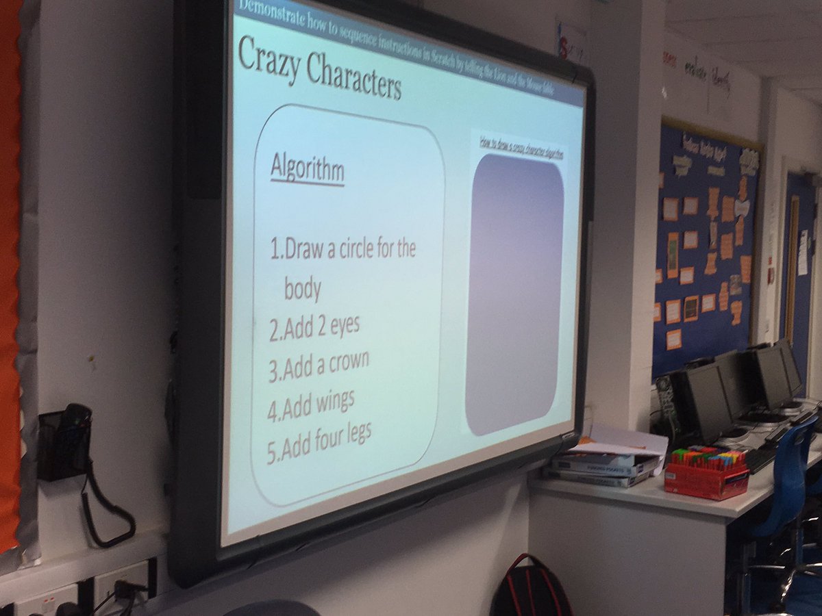 MrFoxTeaches's tweet photo. Starting work on #Algorithms with @ArkStAlbans @CliftonPrim #Computin https://t.co/grXcHyYyKM