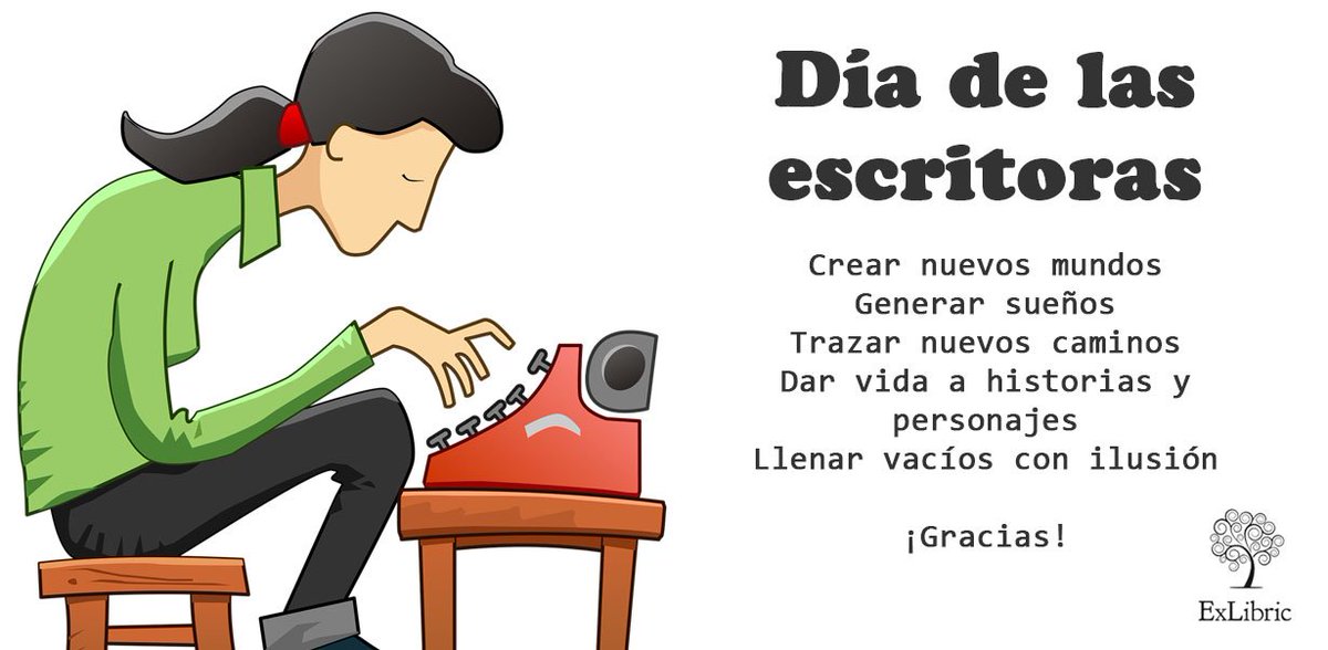 ExLibric's tweet photo. ¡Gracias por tanto!
#DíadelasEscritoras https://t.co/xSU4SUMm2A