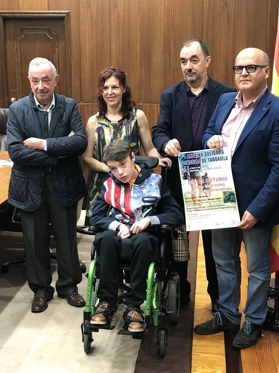 DeputacionOU's tweet photo. Presentación da I Andaina solidaria de Taboadela https://t.co/fa1wJCHo34