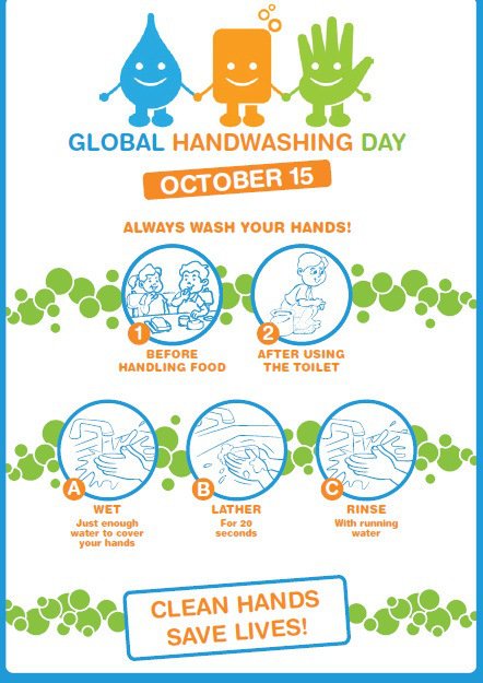 WaterAidNigeria's tweet photo. We're still celebrating #GlobalHandwashingDay! It prevents the spread of diseases and gives #children a #HealthyStart. #OurHandsOurFuture https://t.co/QqduglAMW7