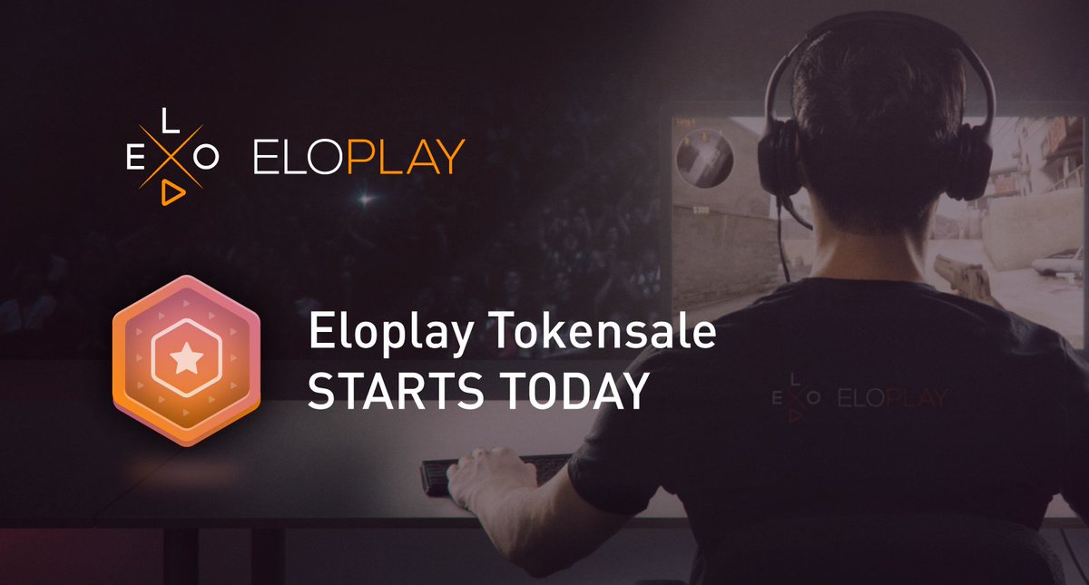 Eloplay #ICO starts today! Hurry up to get #Eloplay #Tokens. Be smart. Contribute first. ico.eloplay.com
