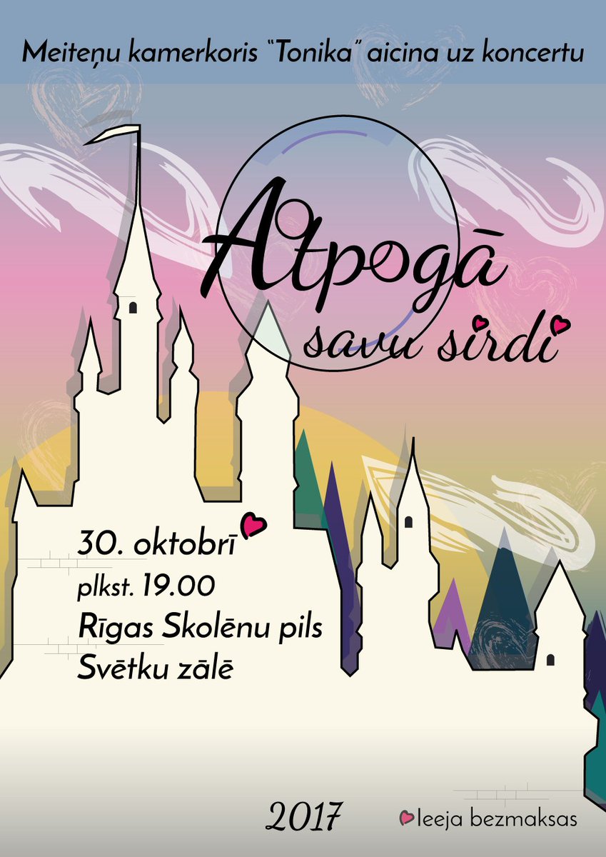 Tonika_RSP's tweet photo. Tradicionāli 30. oktobrī tiksimies mūsu dzimšanas dienas koncertā! #Tonikai51 https://t.co/9AbhqmpLLH