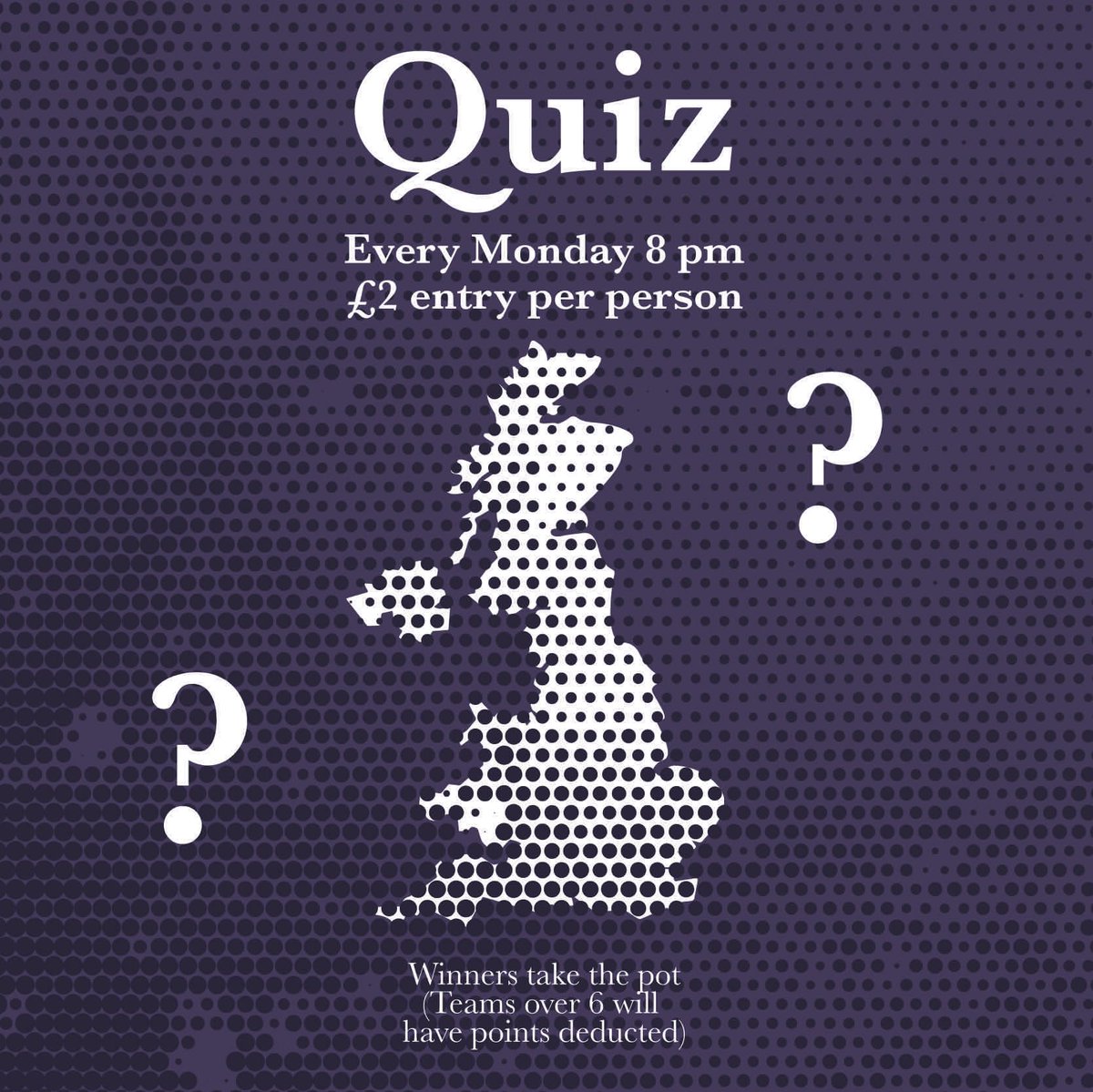 Happy Monday folks! Get in touch to book your tables for tonights <a href="/TommyMcTrivia/">Tommy McTrivia</a> quiz hello@thekingandco.uk | 02074981971 #clapham #quiz
