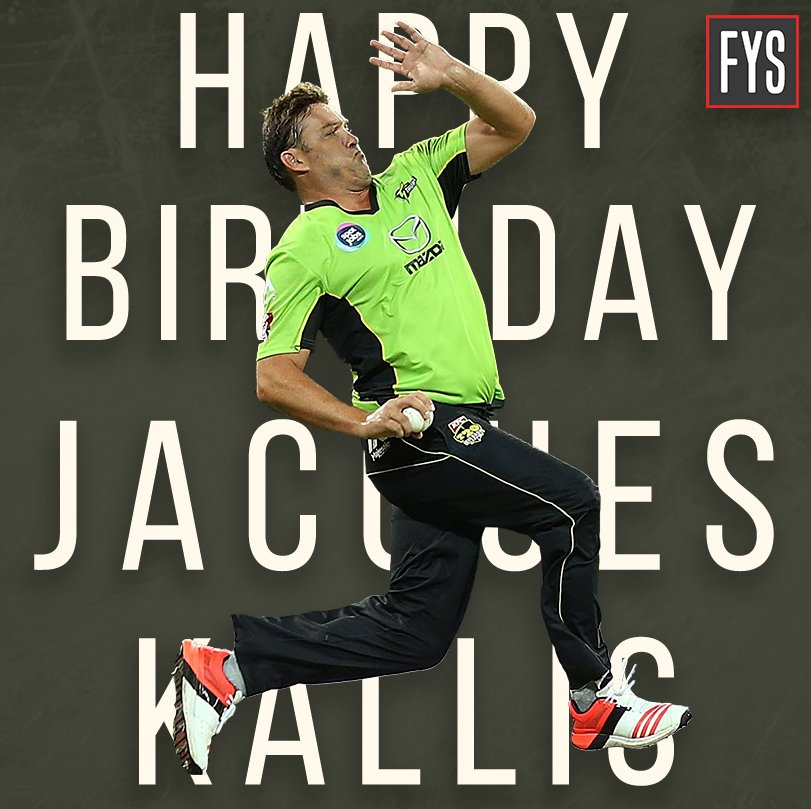 Happy birthday Jacques Kallis. 