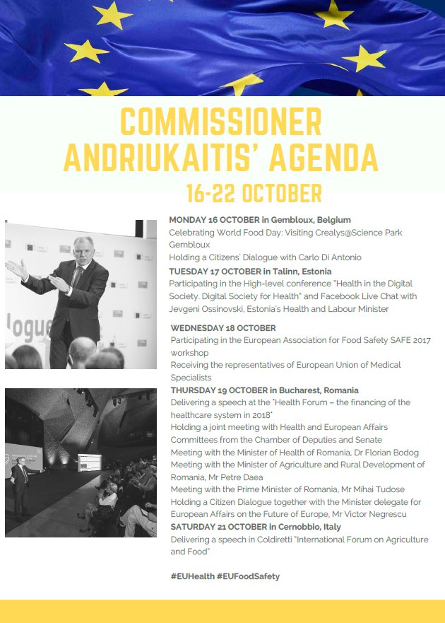 V_Andriukaitis's tweet photo. Celebrating #worldfoodday today  🌍 One of my favourites 😉 
Great week ahead. Looking forward to all of my encounters. https://t.co/E1YdbdFWUm