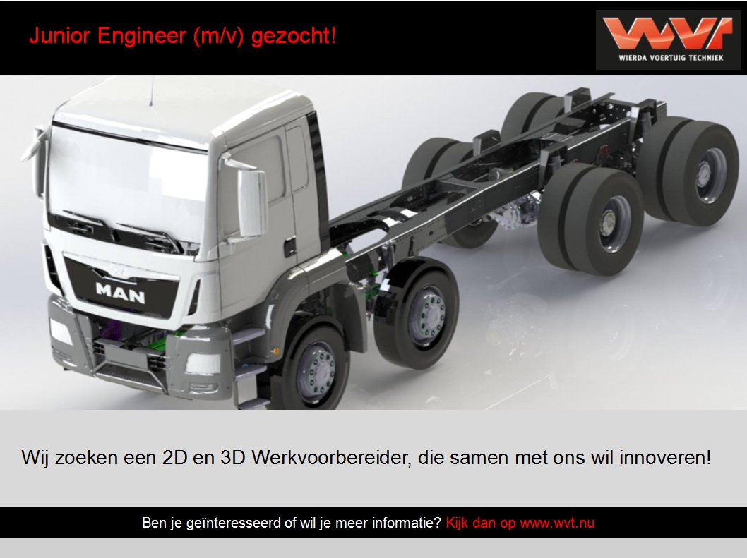 Gezocht! Een 2D en 3D Werkvoorbereider. Meer info: tinyurl.com/y8l2pj7t  #engineer #vacatures #Joure