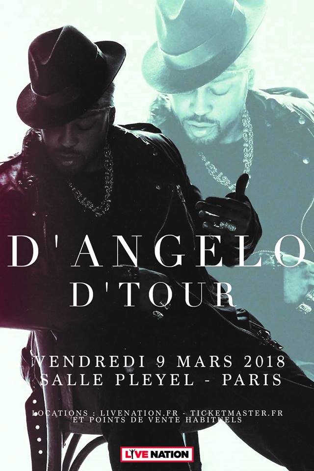 Funkumagazine's tweet photo. D'Angelo en concert à Paris le 9 mars 2018 !
https://t.co/7B7SB72kLf
#TheDangelo #LiveNationFrance #SallePleyel #Paris https://t.co/PtCnXHXGuz