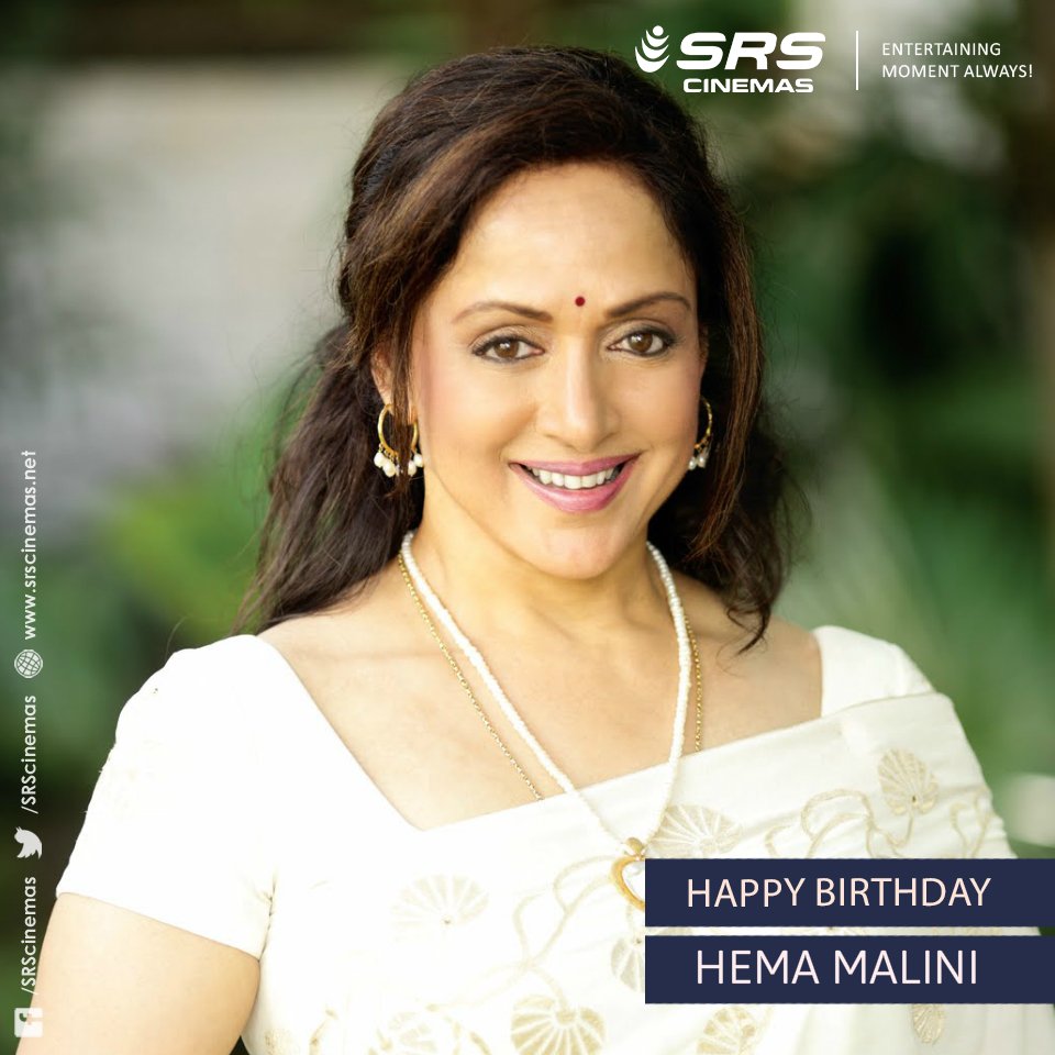 Wishing Hema Malini a very happy birthday! 