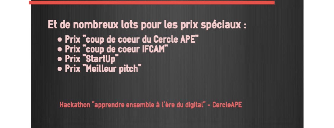 DCgnx's tweet photo. #Hckape bravo @uptale_io qui a remporté le #prixstartup décerné par les participants au Hackathon #CercleAPE remis par C. Bayou https://t.co/fy4dbrkab2