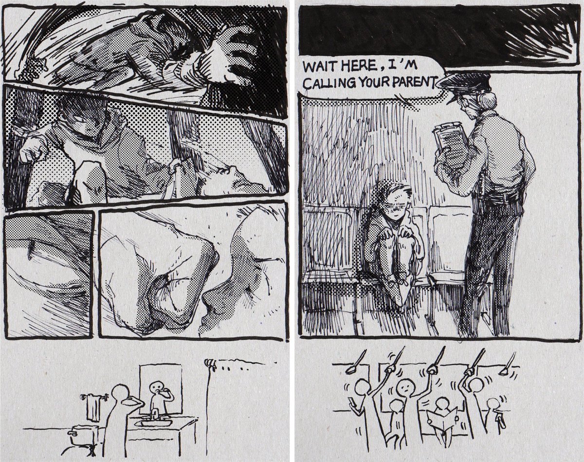 DragonflyD97_2's tweet photo. Good Night n Good Dream, a mini comic. #comics #minicomic #life https://t.co/ddf496o8tP