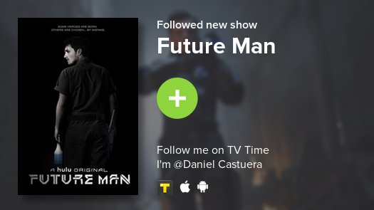 dacast's tweet photo. I just added Future Man to my library! https://t.co/J6z9kjIlb6 #tvtime https://t.co/b07AdTbkaQ