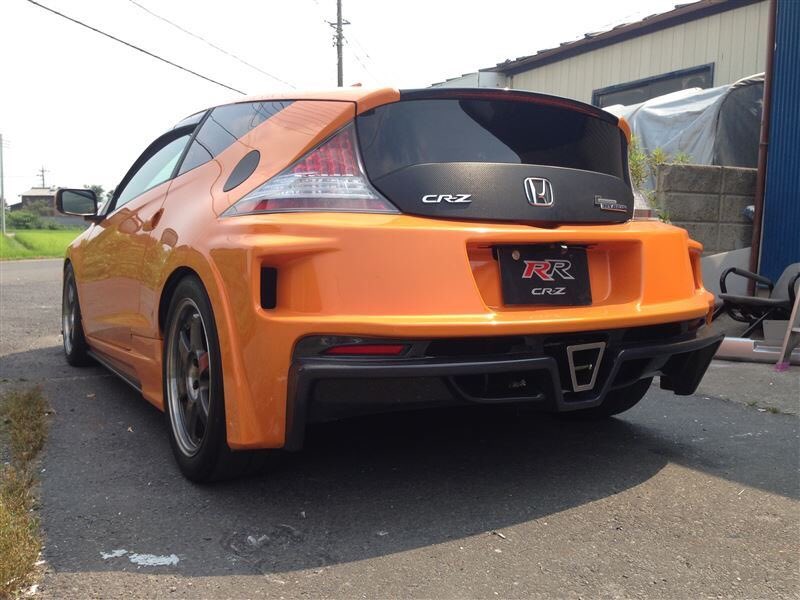 CR-Z ZF-1用 okiraku製リアバンパー
