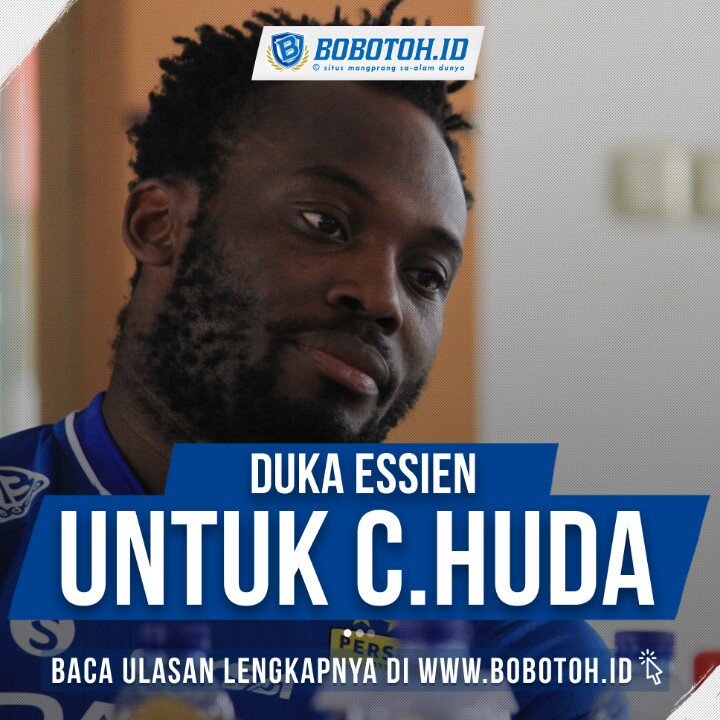 bobotohid's tweet photo. "R.I.P CHOIRUL HUDA #LEGEND#PERSELAFC#INDONESIA#SAD,"Pemain Persib, Michael Essien.
.
[BACA BERITA SELENGKAPNYA DI https://t.co/DhX3X3AfI0] https://t.co/CSVX94VXaT