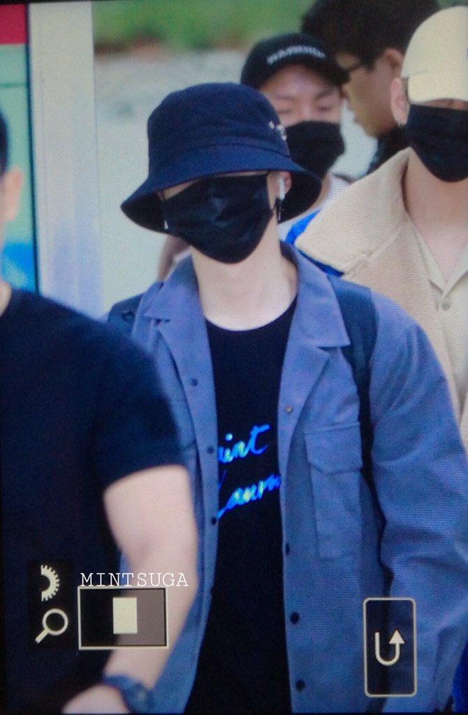 MINTSUGA_0309's tweet photo. 171016 김포입국 
#SUGA #슈가 #방탄소년단 #BTS
@BTS_twt https://t.co/hmu5kLN6y8