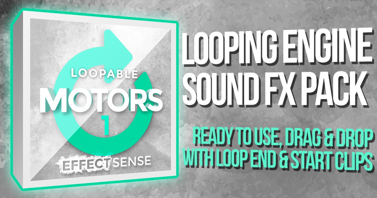 pyrysurvo's tweet photo. NEW 🔁 Looping engine sound fx library: https://t.co/Nz6kkgNPpp 15% OFF intro offer with code LOOPABLE #sounddesign #gameaudio #filmmaking https://t.co/twFXwPiHMb