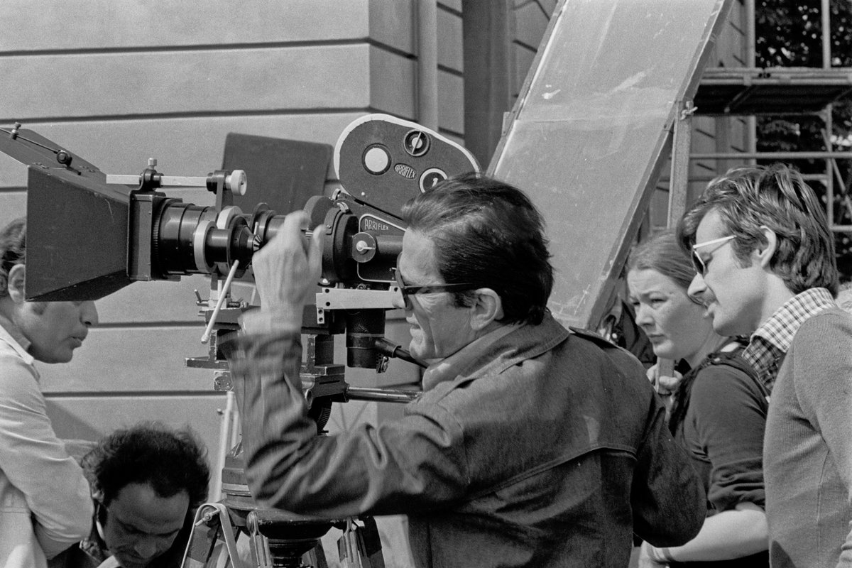 #Pasolini: "a voice in the secular wilderness with incredibly spiritual roots" - photo from the shooting of #Salò #pasolini75