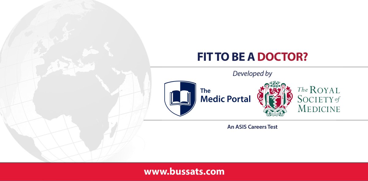 BUSSATS_ASIS's tweet photo. Approved test centres worldwide | Fit to be a Doctor?
Know more at: https://t.co/vFo5pkliQGย
+44 (0) 2089732666
#BUSSATs #PSAPI https://t.co/4tuKqTBAtD