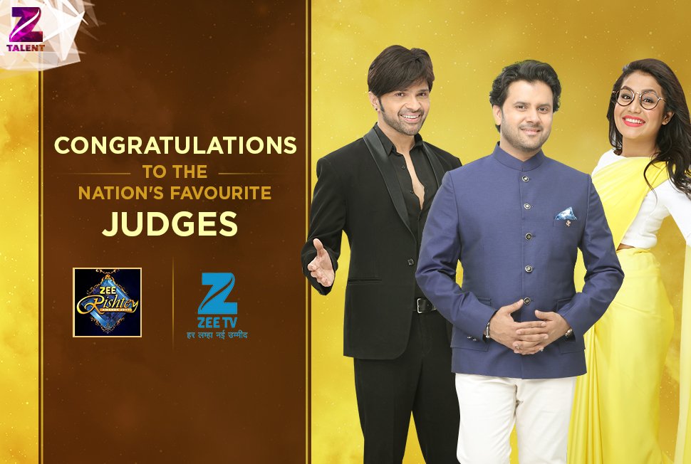 CONGRATULATIONS to the terrific trio of #AmulSaReGaMaPaLilChamps on winning the award for the Best Judges at #ZRA2017!

#ZeeTalent <a href="/ZeeTV/">ZeeTV</a>