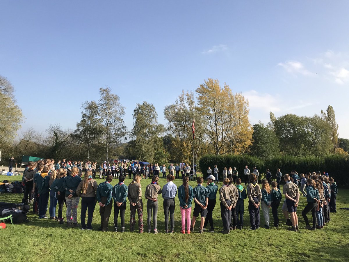 WSJWiltshire's tweet photo. And camp dismissed. Thank you all for a wonderful weekend! #unit77 #unit78 #wiltshirejamboree @ukcontingent @UKScouting @2019_wsj https://t.co/HdT9GpWdRe