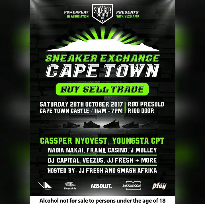 PublicationZA's tweet photo. Without fail #SXCCPT is one of the most lit events to take on Cape Town!! Our fav sneaker event happening #28Oct17 w/@SXC_ZA !Don't miss out https://t.co/rBAVMHJAdE