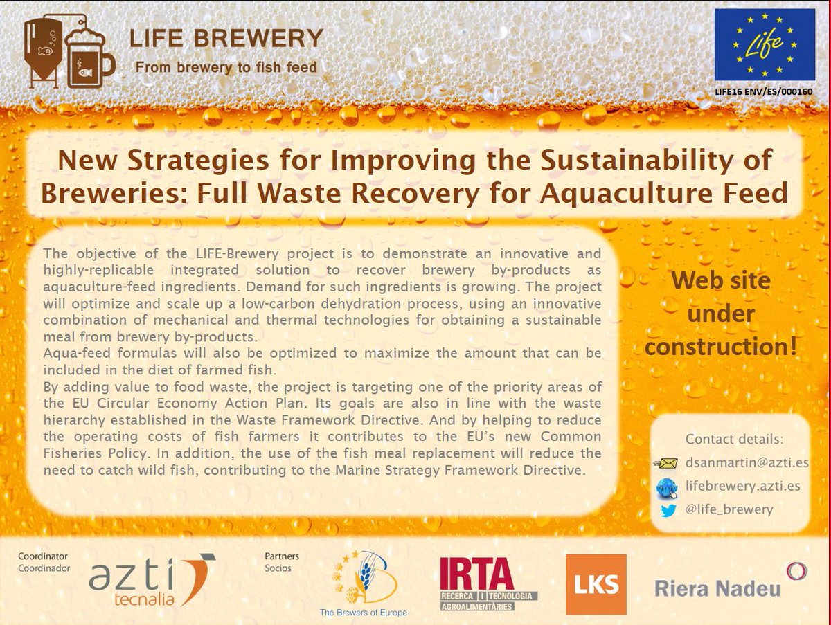 life_brewery's tweet photo. In our way to Brussels! Today @life_brewery kickoff! #LifeBrewery @aztitecnalia @LKS_Mondragon @irtacat @brewersofeurope @rieranadeu https://t.co/03twxinNcX