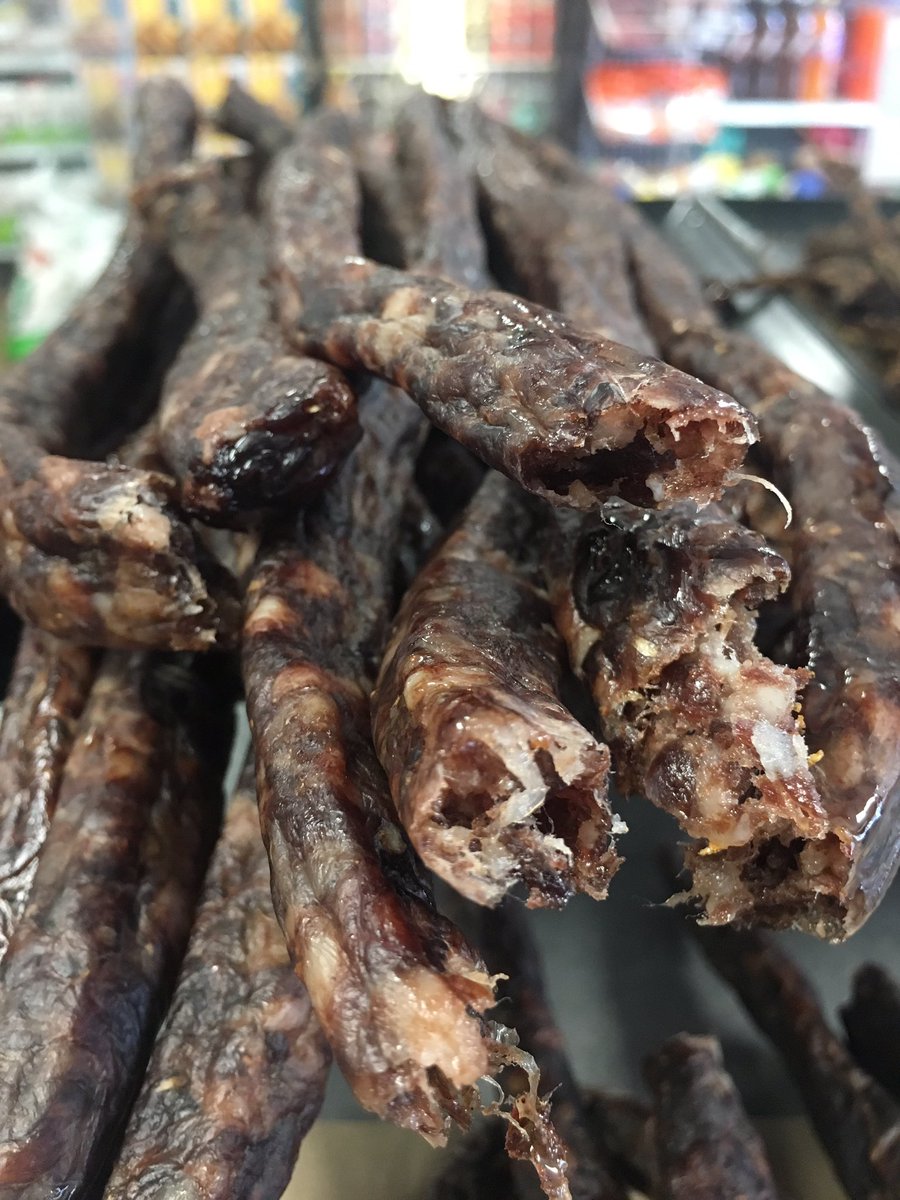 Wagyu takes droewors to another level. Immense flavour and texture. #wagyu #biltong #wagyubiltong