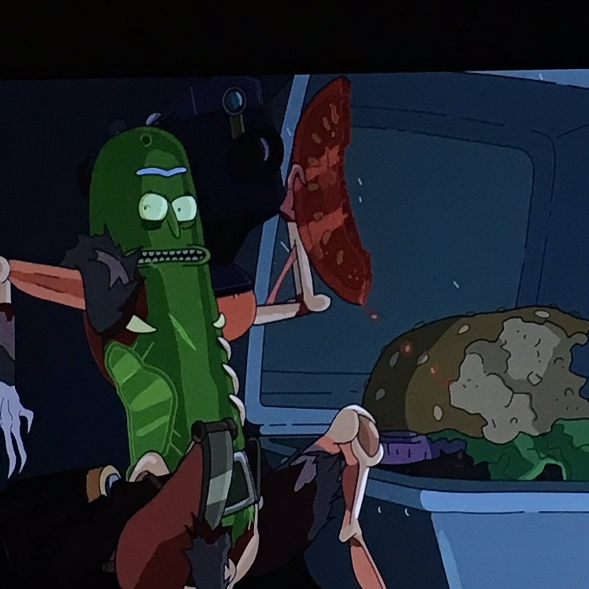 AndrewCreelman1's tweet photo. I'm pickle rick!!!! @anthonysnitzer #RickandMorty #picklerick https://t.co/fDPnfSBksj