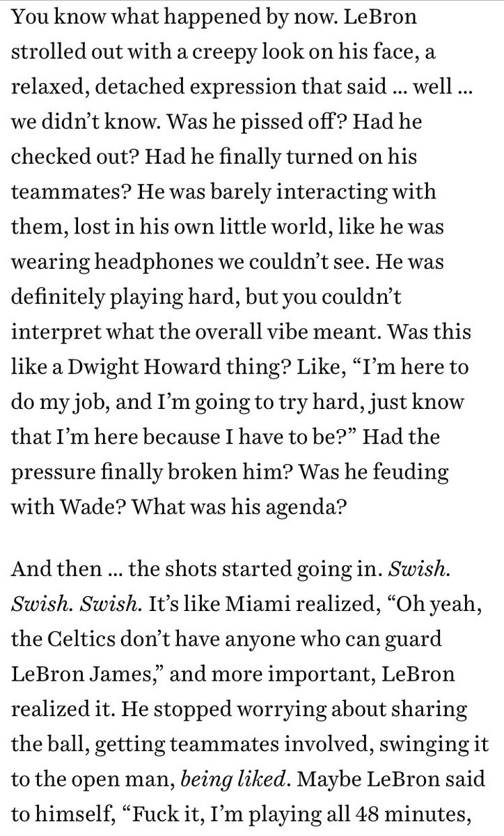 BruhReport's tweet photo. Here's an excerpt from a Bill Simmons article about watching this game live: https://t.co/Tq9JzxTAqo