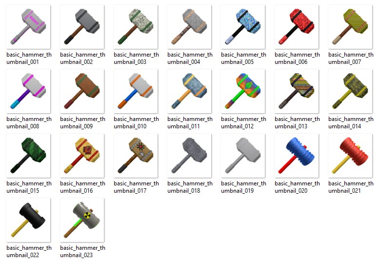 5 best Hammer skins in Roblox Flee the Facility