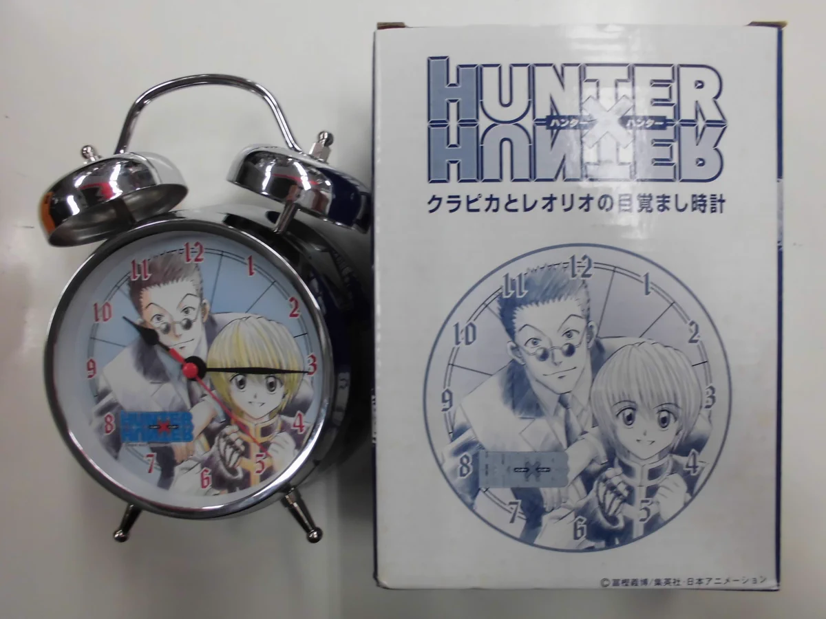 14日まで値下げ！HUNTER×HUNTER クラピカとレオリオの目覚まし時計 DMPWXWbUIAA9EPB?format=webp&