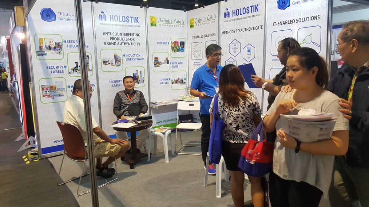 holostik's tweet photo. Holostik setting trends and marking its footprints globally.
PackPrint Plas, Philippines.
#Holostik #PackPrintPlas #PackPrintPlas2017 https://t.co/TlHWZPU5yB