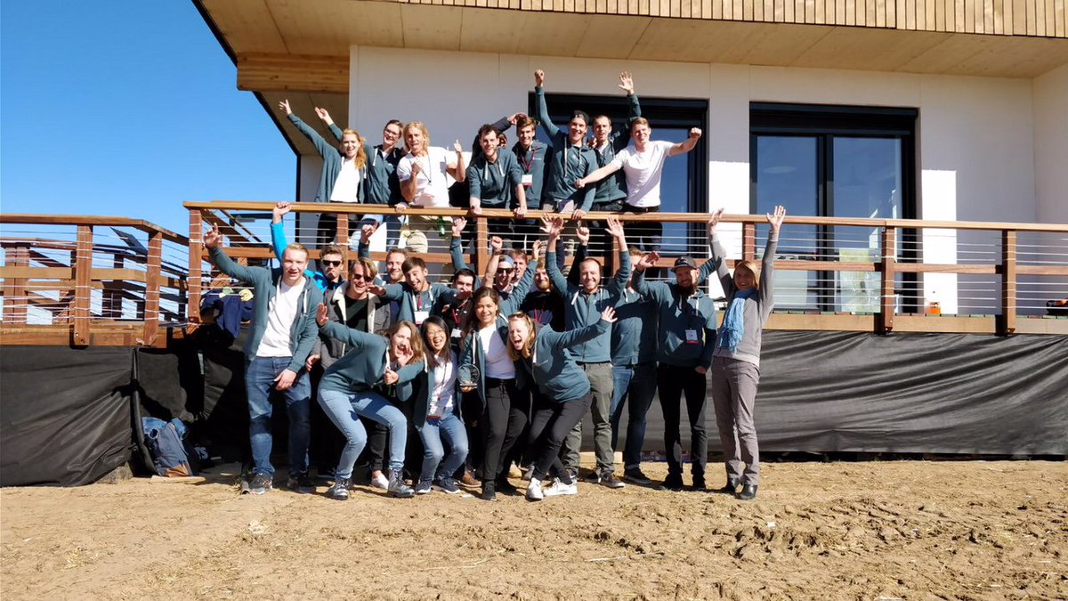 HU_Utrecht's tweet photo. Hogeschool Utrecht trots op prestaties studententeam @SelficientNL (deelprijzen én publieksprijs) @Solar_Decathlon: https://t.co/1O994JnDvw https://t.co/aCLuF6eWm5