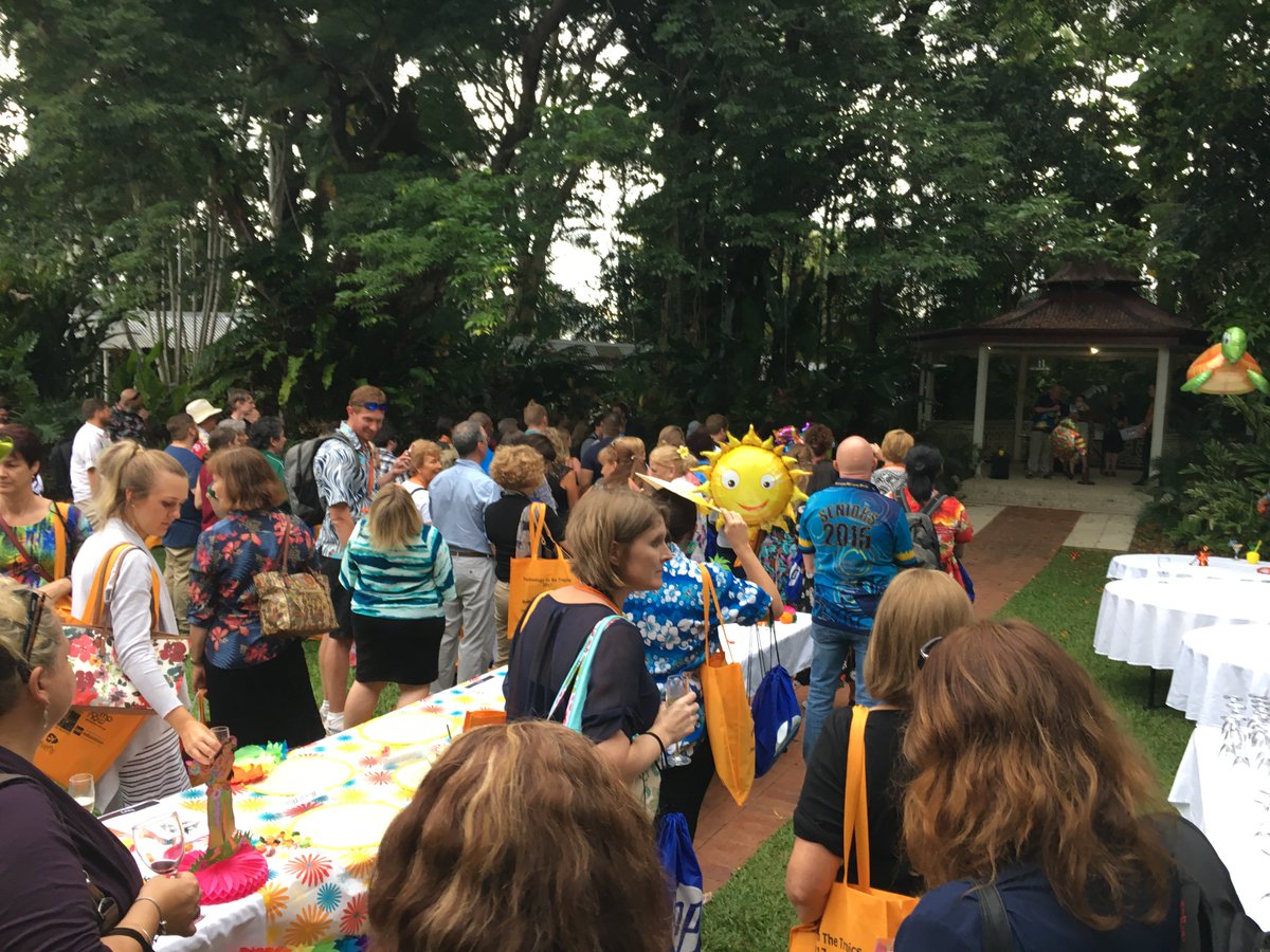 karen_pastro's tweet photo. Loving the energy and enthusiasm from today...wonderfully tropic and great wrap up. Thanks Cairns! @CompNowTweets #TechInTheTropics #qsite https://t.co/OAEr7C86uE