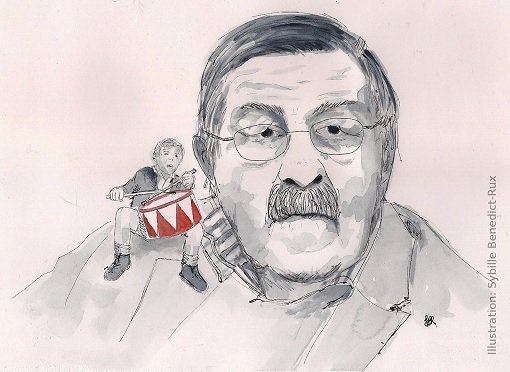 SBR_artist's tweet photo. Heute wäre Günter Grass 90 Jahre alt geworden... meine Illustration zu diesem Anlass #illustration #GuenterGrass #lesen #Literatur https://t.co/SE1z7HTrQ7