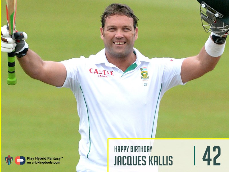 Happy birthday, Jacques Kallis. 
