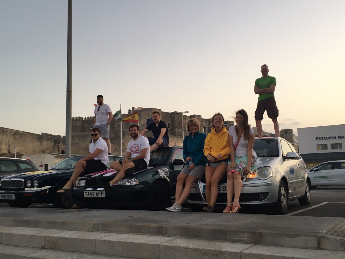 RustBucketeers's tweet photo. We've made it to Tarifa port! next stop Tangiers, Morocco! woop woop! #rustbucketeers https://t.co/RSKnxsm6qT